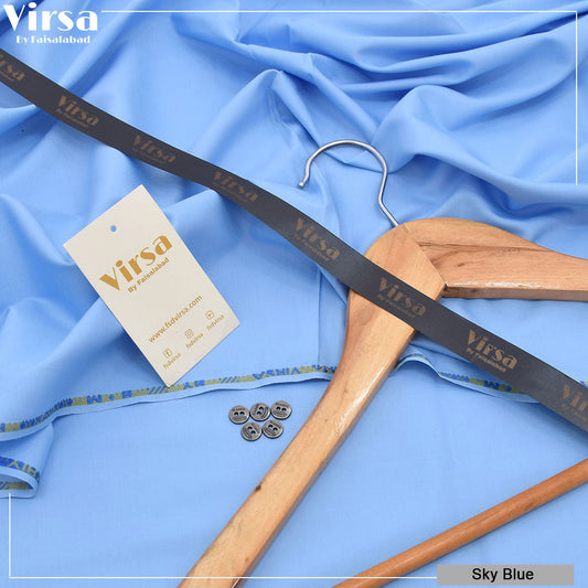 Sky Blue - Italian Boski Wash & Wear