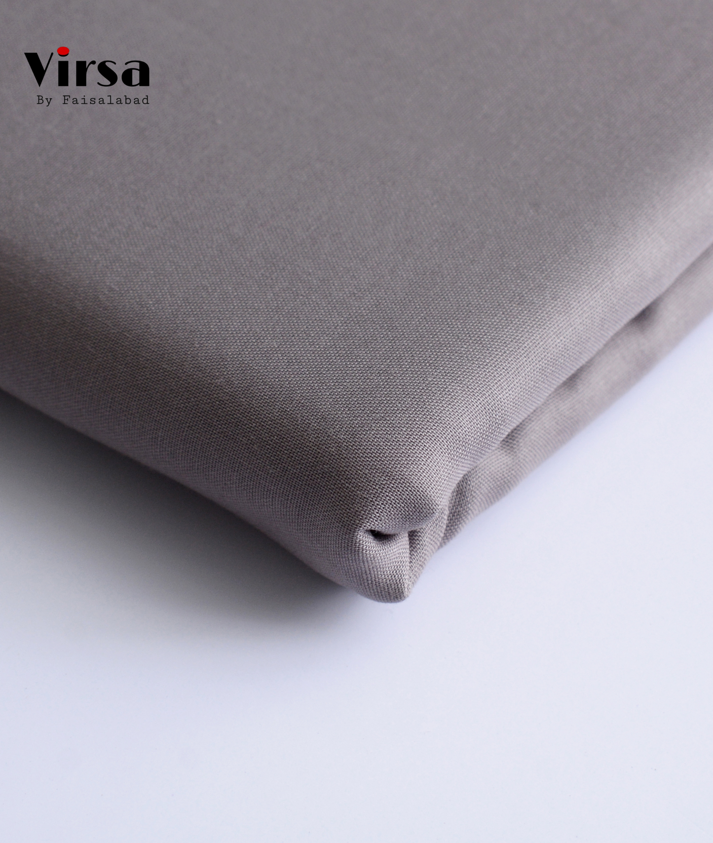 Premium Grey Boski Fabric – Unstitched Summer Suit | Virsa by Faisalabad