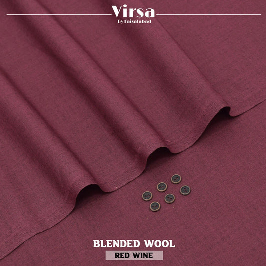 Red Wine Blended Wool