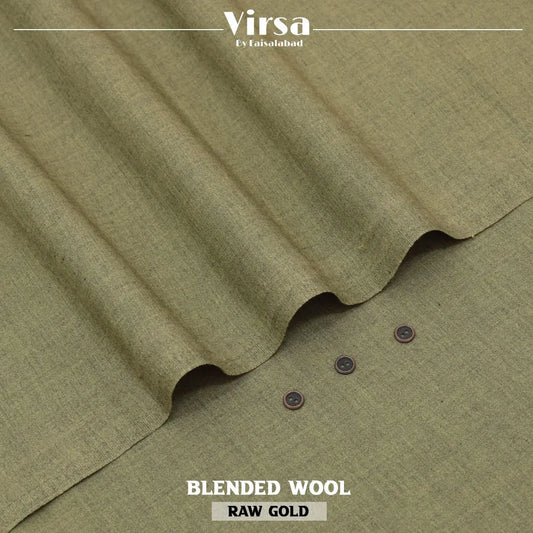 Raw Gold Blended Wool