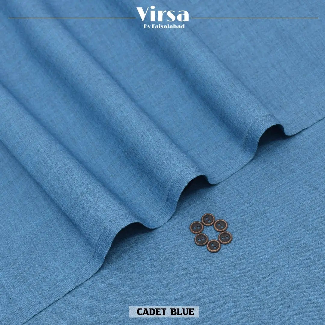 Cadet Blue - Blended Wool
